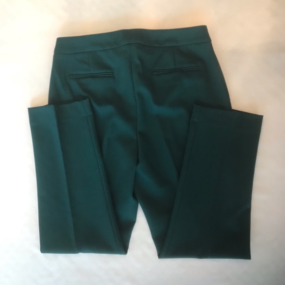 NWT Talbots Pine Green Wool Blend Dress Pants - Picture 3 of 6